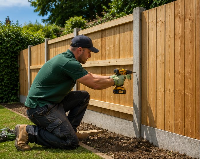 Garden Fencing in Filton