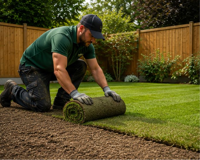 Turfing in Filton