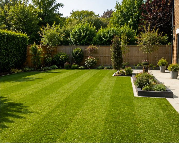 Turfing work in Filton